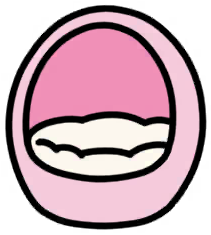 Egg Bed (Pink)