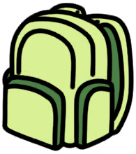 Kiddy Rucksack (Lime)