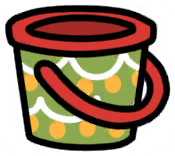X'mas bucket (Green)