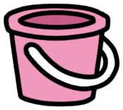 Bucket (Red)