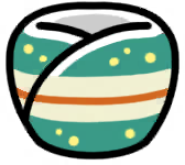 Kokeshi Pot (Spring)