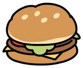 Burger Cushion