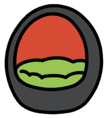 Egg Bed (Black)