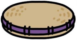 Grass Cushion (Purple)