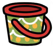 X'mas bucket (Green)