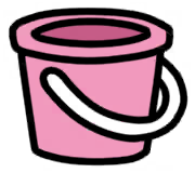 Bucket (Red)
