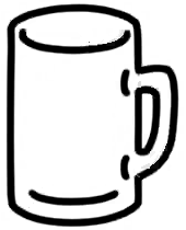 Jumbo Glass Mug